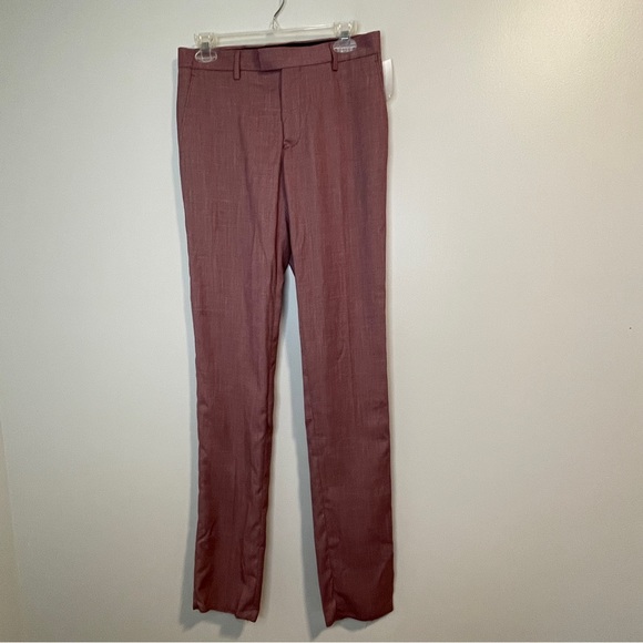 Soul of London Other - SOUL OF LONDON Mens Dress Pants 35" Inseam Unhemmed Size 29R- Rose NWOT